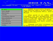 Tablet Screenshot of brbtax.com